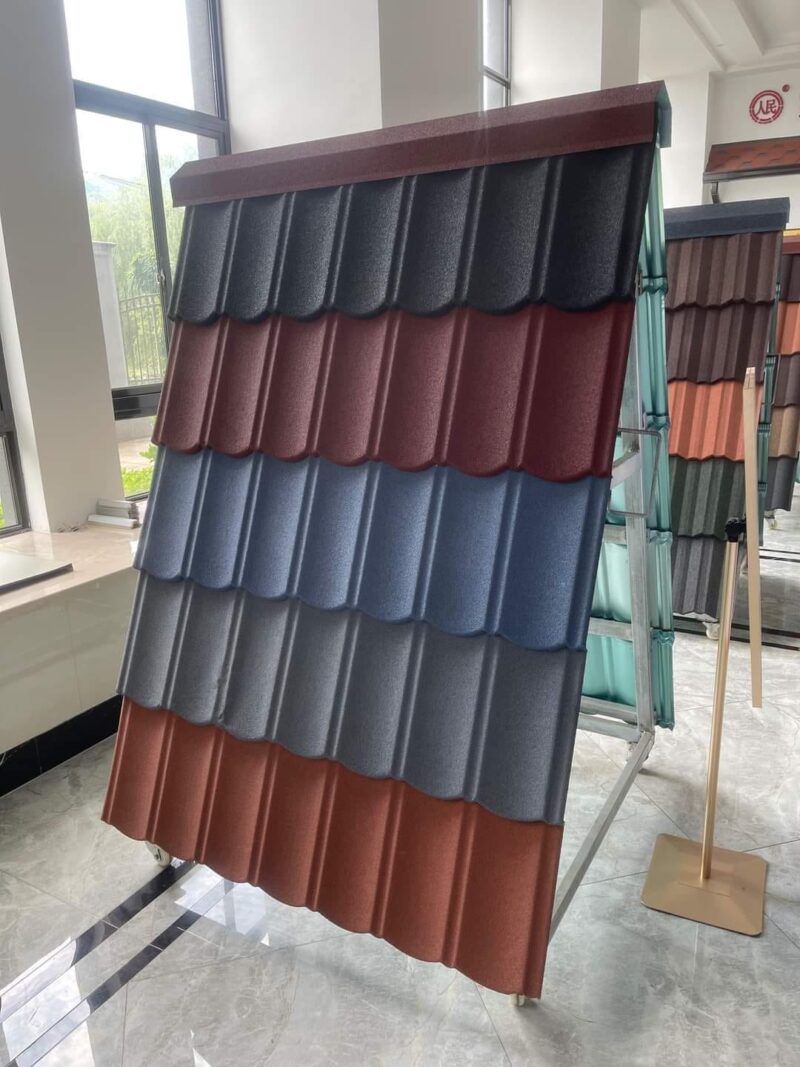 Ngói thép phủ đá mẫu số 01