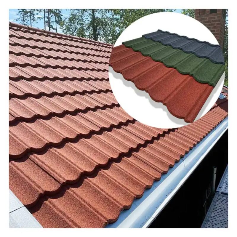 Ngói thép phủ đá mẫu số 03