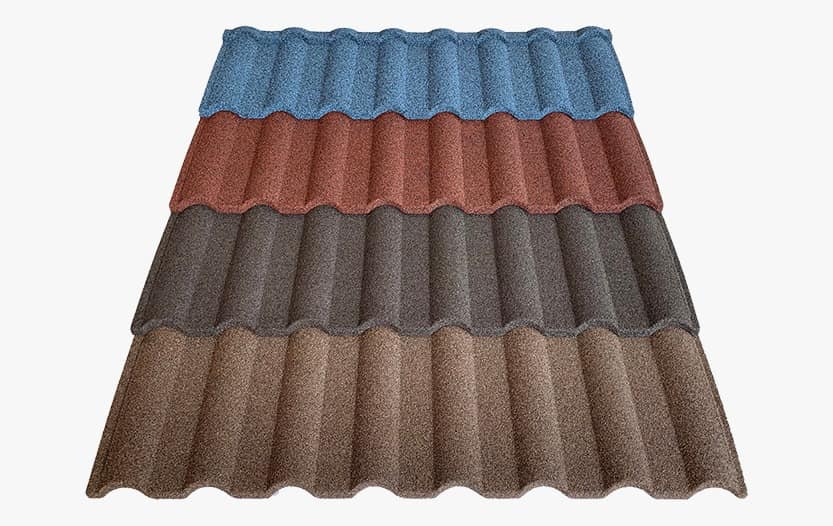 Ngói thép phủ đá mẫu số 04