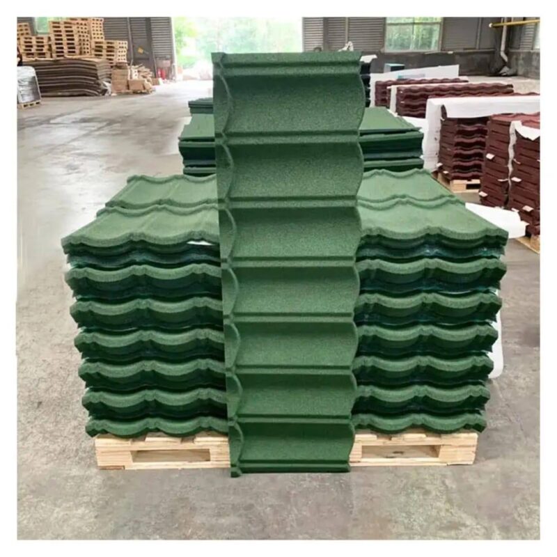 Ngói thép phủ đá mẫu số 04